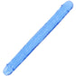 RealRock Crystal Jelly 18 Inch Double Dildo in Blue