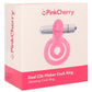 PinkCherry Dual Clit Flicker Cock Ring