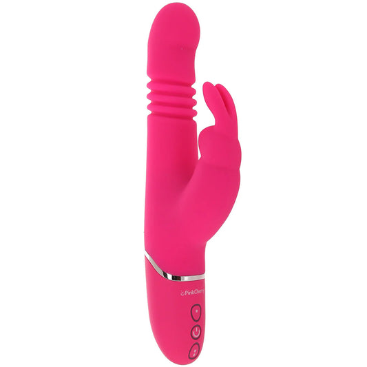 PinkCherry Thrusting Rabbit Vibe in Pink