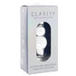 Clarity Utopian Reverie Beaded Glass Butt Plug