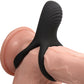 Hard-On Vibrating Clitoral Stim C-Ring