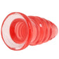 Crystal Jellies 5 Inch Anal Twist Butt Plug in Pink