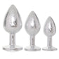 Ouch! New York Collection Metal Anal Plug Set