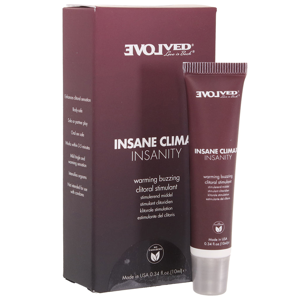 Insane Climax Insanity Clitoral Stimulant in 0.34oz/10ml