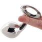 Stainless Steel Anal Plug in Large