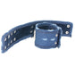 Ouch! Roughened Denim Ankle Cuffs in Blue