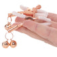S&M Peaches 'n CreaMe Bell Nipple Clamps