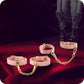 Temptasia Ardor Silicone Wrist & Ankle Restraint Set in Pin