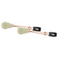 Bound G2 Glow In The Dark Nipple Clamps in Rose Gold