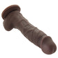 Colours Pleasures 5 Inch Vibe in Dark Brown