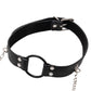 Open Mouth Gag with Nipple Clips