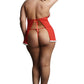 Merry Babydoll Red Dress and G-String XL