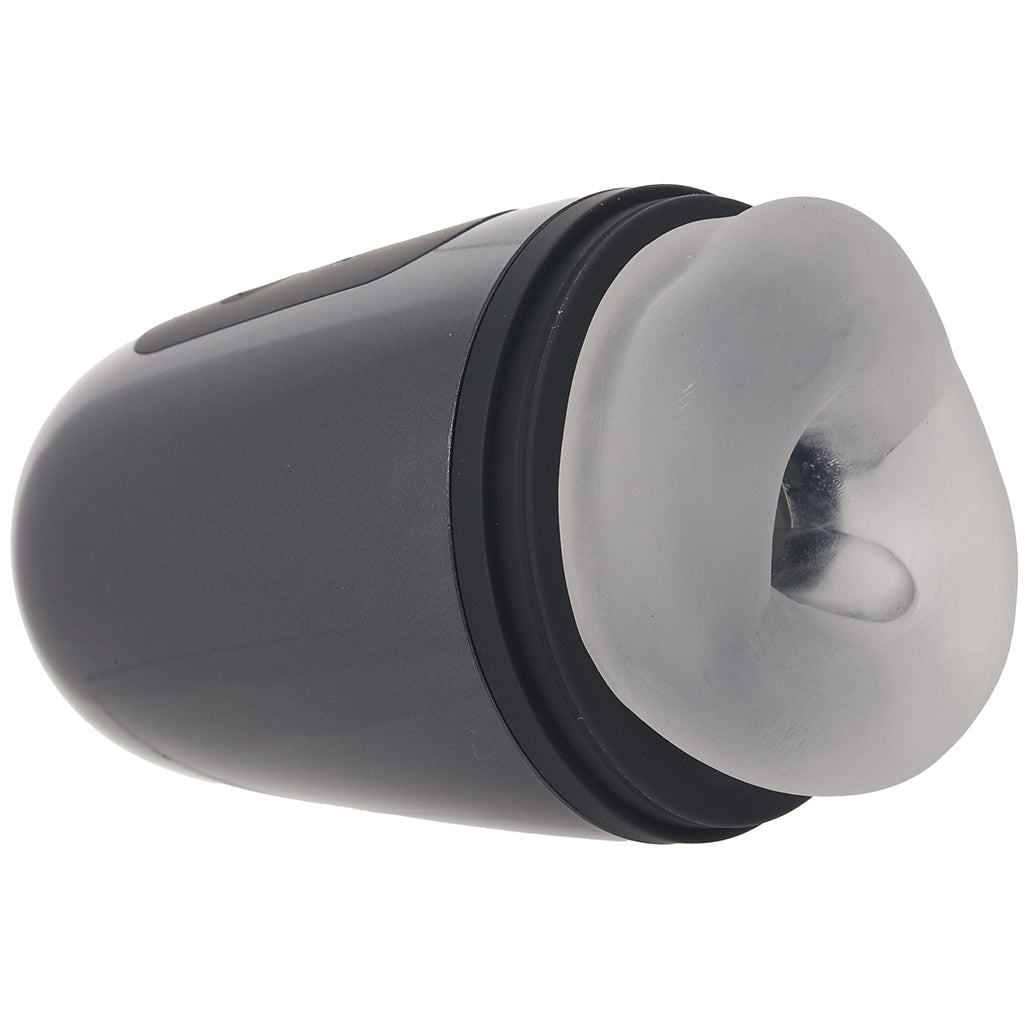 Pumped Vibrobator Masturbator in Gunmetal