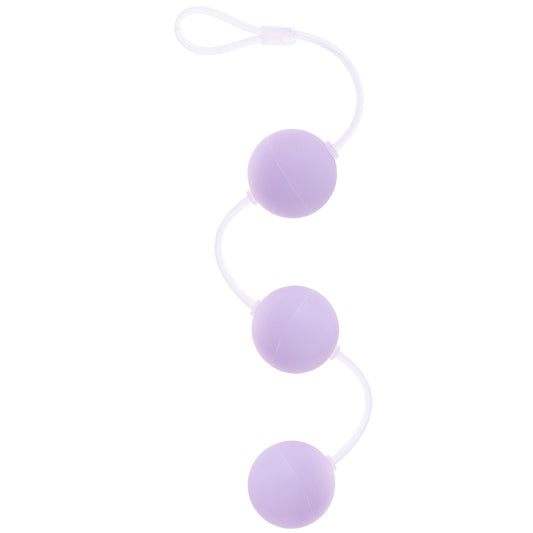 First Time Triple Love Balls in Purple