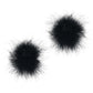 Nipple Couture Black Marabou Covers
