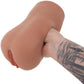 PDX Pussy Pounder Squeeze Stroker in Brown