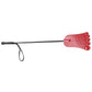 Leather Foot Riding Crop in Red