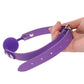 Ouch! Silicone Ball Gag in Purple