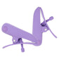 Nipplettes Vibrating Nipple Clamps in Purple