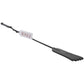 Leather Foot Riding Crop in Black
