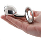 Stainless Steel Anal Plug in Large