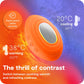We-Vibe Temp Temperature Play Vibe in Tangerine