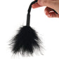 S&M Peaches 'n CreaMe Wrist Feather Ticker in Black