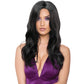 Anne Long Wavy Wig in Black