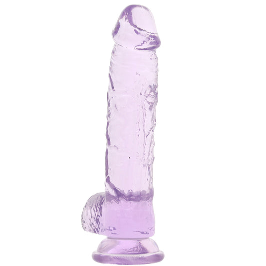 RealRock 5 Inch Realistic Ballsy Dildo in Purple