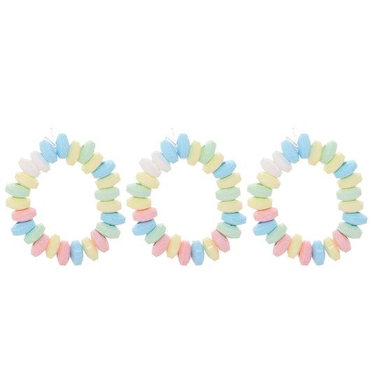 Edible Candy Love Rings in 3 Pack