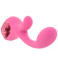 Pretty in Pink Velvet G-Spot Rabbit Vibe