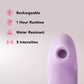 Pulse Lite Neo Suction Stimulator with App in Lavender