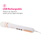 PinkCherry Rechargeable Wand in White