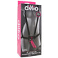 Dillio 6 Inch Strap-On Suspender Harness Set in Pink