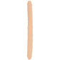 Silicone Studs Bend & Hold 16 Inch Double Dildo in Light