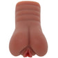 Stroke It Juicy Pussy Stroker in Brown