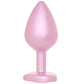 Booty Bling Pink Metal Jewelled Butt Plug in Medium