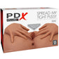 PDX Plus Spread My Tight Pussy Mega Masturbator in Brown