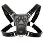 Master Series Alpha Pup Bulldog Harness in Black