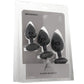 A-Play Silicone 3 Piece Anal Trainer Set