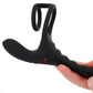 Triple Rush Vibrating Cock Ring & Anal Plug
