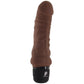 PowerCock 6 Inch Realistic Vibe in Dark Brown