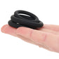 LEVELZ 3 Piece Classic Cock Ring Set in XS-M