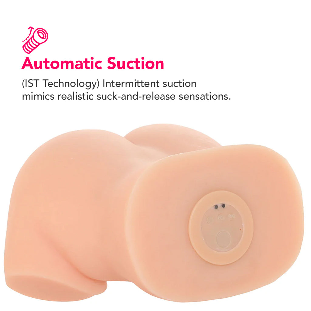 PDX Elite Back That Ass Up Suction Masturbator in Light PinkCherry Canada PDX Elite Back That Ass Up Suction Masturbator in Light PinkCherry Canada