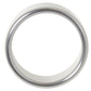 Rock Solid The Brushed Alloy Cock Ring in Large