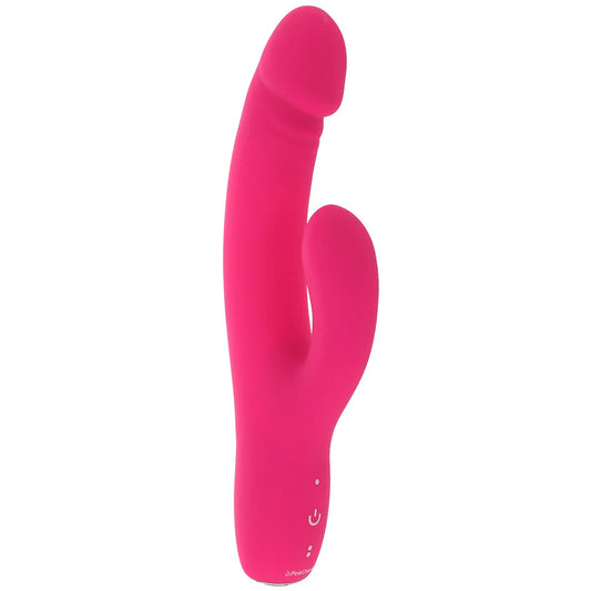 PinkCherry Realistic Slim Rabbit Vibe in Pink