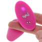 Bang! Vibrating Silicone Butt Plug in Pink