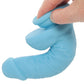 Declan 6.5 Inch Silicone Dildo in Blue