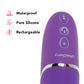 PinkCherry Warming G-Spot Rabbit Vibe in Purple