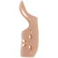 Performance Maxx Open-Ended Vibrating Penis Sleeve in Light